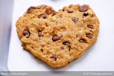 Valentine's Day Chocolate Chip and Peanut Butter Cookies