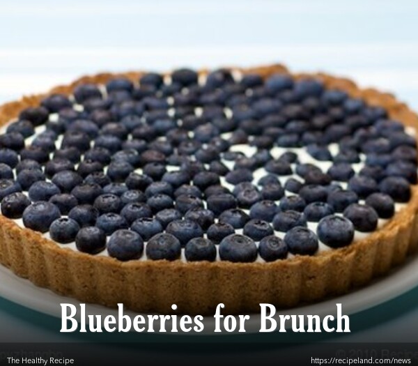 Blueberry Tart - Low Fat