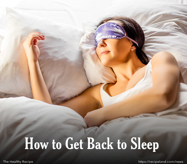 How to Get Back to Sleep