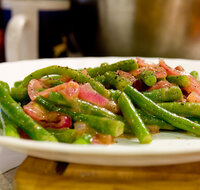 Green Beans With Cider Glaze (Thanksgiving)