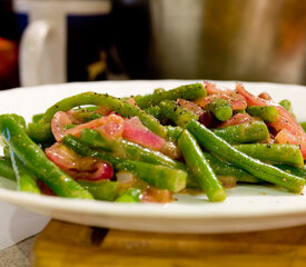 Green Beans With Cider Glaze (Thanksgiving)