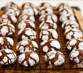 Chocolate Crinkle Cookies