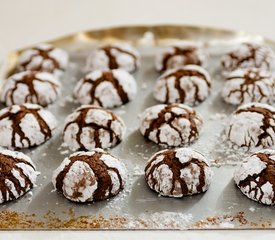 Chocolate Crackle Cookies