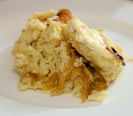 Russian Potato Casserole with Caramelized Onions