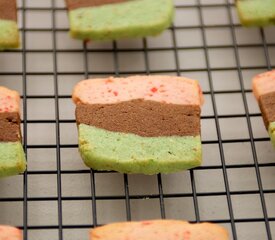 Holiday Spumoni Cookies