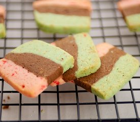 Holiday Spumoni Cookies