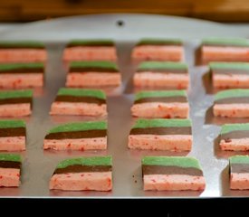 Holiday Spumoni Cookies