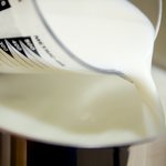 Heat milk in a medium saucepan over medium heat, 