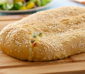 Spinach and Cheese Stromboli