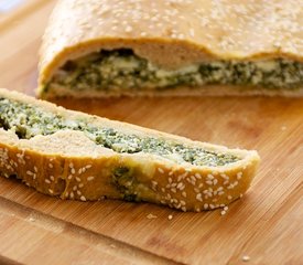 Spinach and Cheese Stromboli