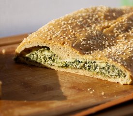 Spinach and Cheese Stromboli