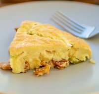 Impossible Breakfast Bacon Pie For Two