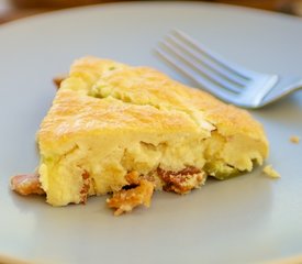 Impossible Breakfast Bacon Pie For Two