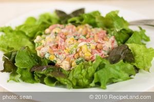 Ingredient: Mixed salad greens @recipeland