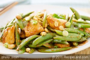 15 Minute Sichuan-Style Chicken with Peanuts recipe