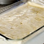 Top with 12 sheets of phyllo,