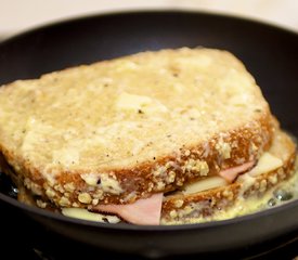 Low Fat Whole Wheat Monte Cristo Sandwich