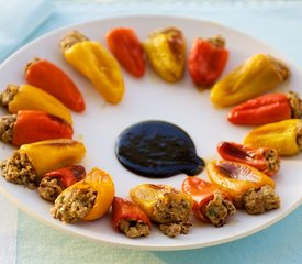 Mediterranean Stuffed Sweet Baby Peppers