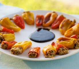 Mediterranean Stuffed Sweet Baby Peppers