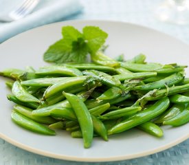 Sugar Snap Peas with Mint