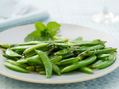 Sugar Snap Peas with Mint