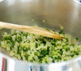 Cream of Poblano Soup