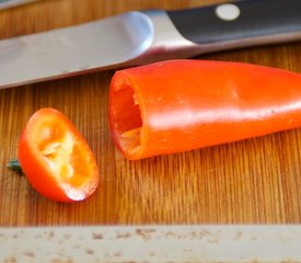 Mediterranean Stuffed Sweet Baby Peppers