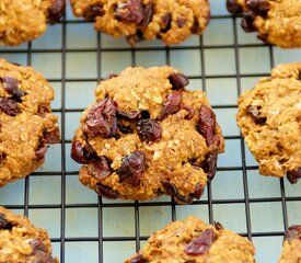 Oatmeal and Dried Cranberry Cookies