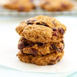 Oatmeal and Dried Cranberry Cookies