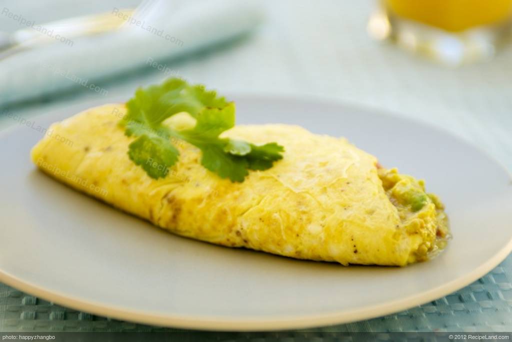 Guacamole Omelette Recipe | RecipeLand