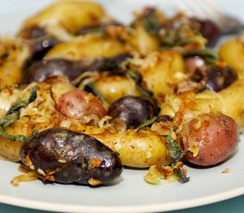 Pan Roasted Potatoes with Sage