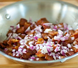 Impossible Breakfast Bacon Pie For Two