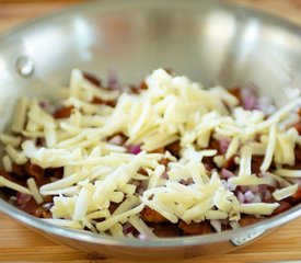 Impossible Breakfast Bacon Pie For Two