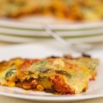 Vegetable Frittata with Cheese