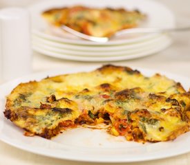 Vegetable Frittata with Cheese