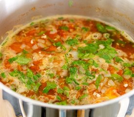 Sopa Azteca (Tortilla Soup)