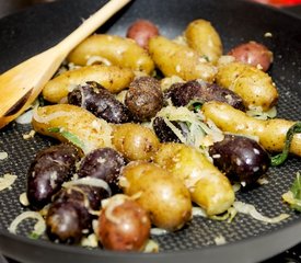 Pan Roasted Potatoes with Sage