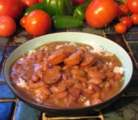 Crescent City Red Beans & Rice (Crock-Pot)