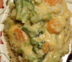 Susie's Low Fat Cheesy Veggie Bake (Crockpot)