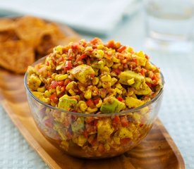 Roasted Corn and Avocado Salsa