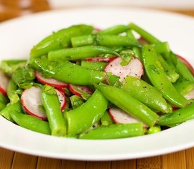 Snap Pea Salad with Radish and Lime