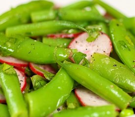 Snap Pea Salad with Radish and Lime