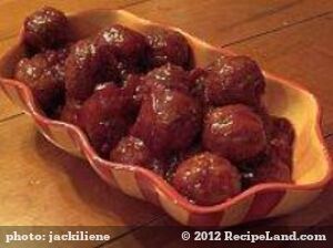 Crockpot Sweet and Sour Meatballs