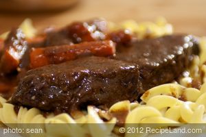 Braised Short Ribs for Two