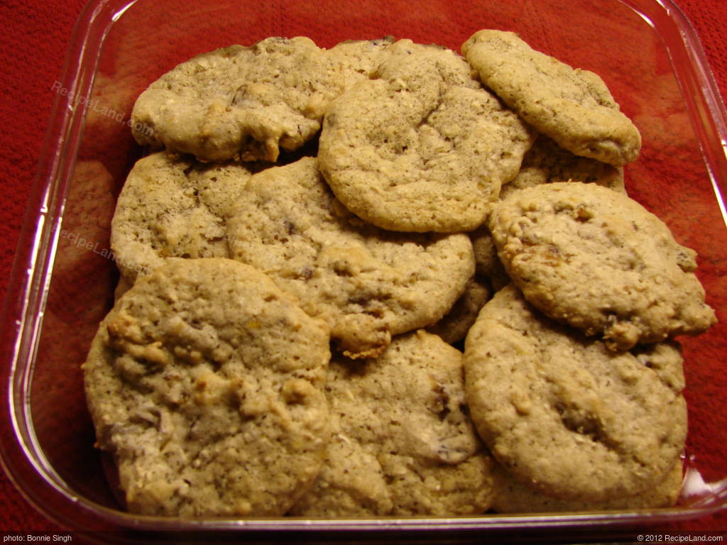 Fat Free Oatmeal Raisin Cookies