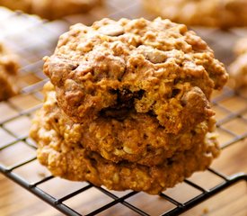 Apple Sauce Oatmeal Chocolate Chip Cookies