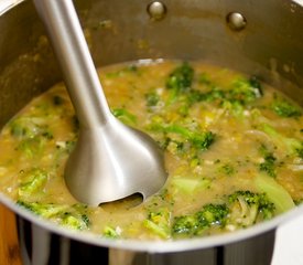 Broccoli and Swiss Cheese Soup