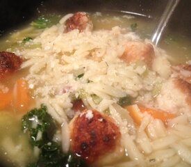 Turkey Meatball Orzo 