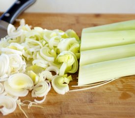 Hope's Biquick Leek Quiche