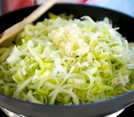 Hope's Biquick Leek Quiche